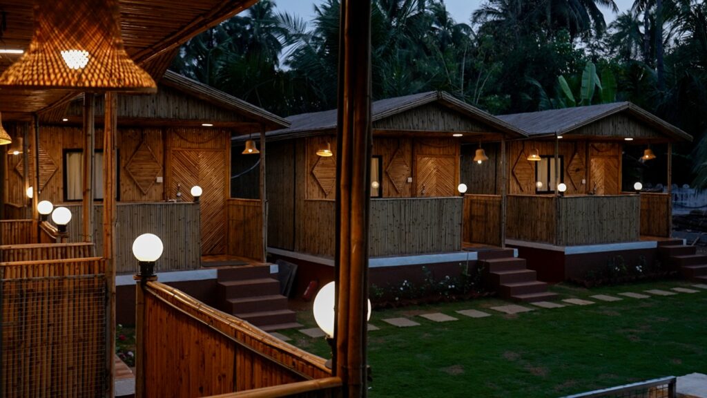 Beachside resort in Diveagar